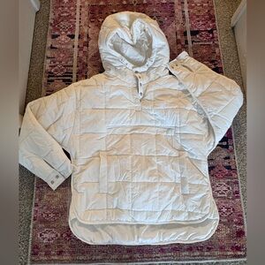 White Winter Hooded Jacket